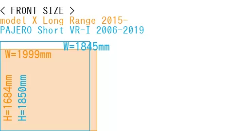 #model X Long Range 2015- + PAJERO Short VR-I 2006-2019